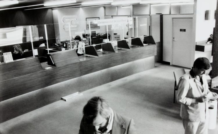 old bank from the 80s